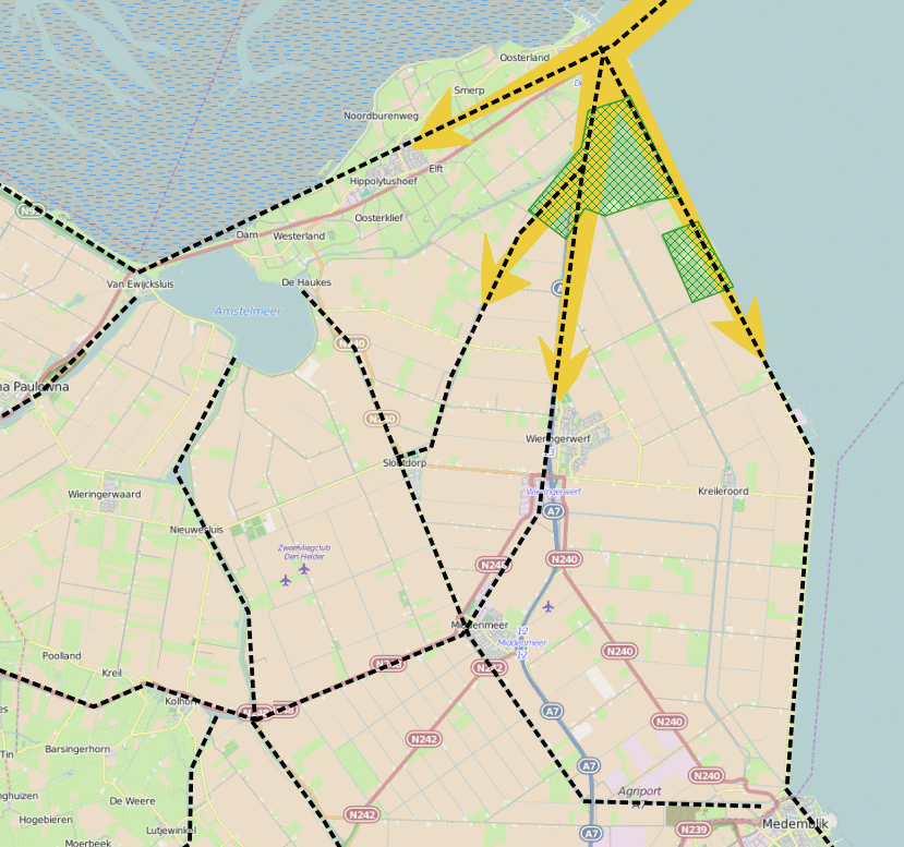 migratrieroute ruige dwergvleermuis via afsluitdijk